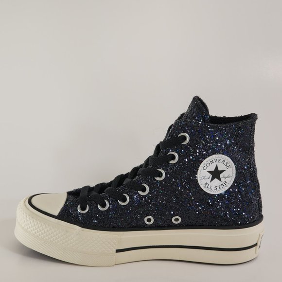 Converse CTAS Hi Lift X You Glitter Women's Platform Sneakers 570626C NWT - Picture 3 of 6